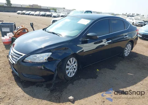 2013 Nissan Sentra Fe+ S from USA, damaged, VIN 3N1AB7APXDL723806